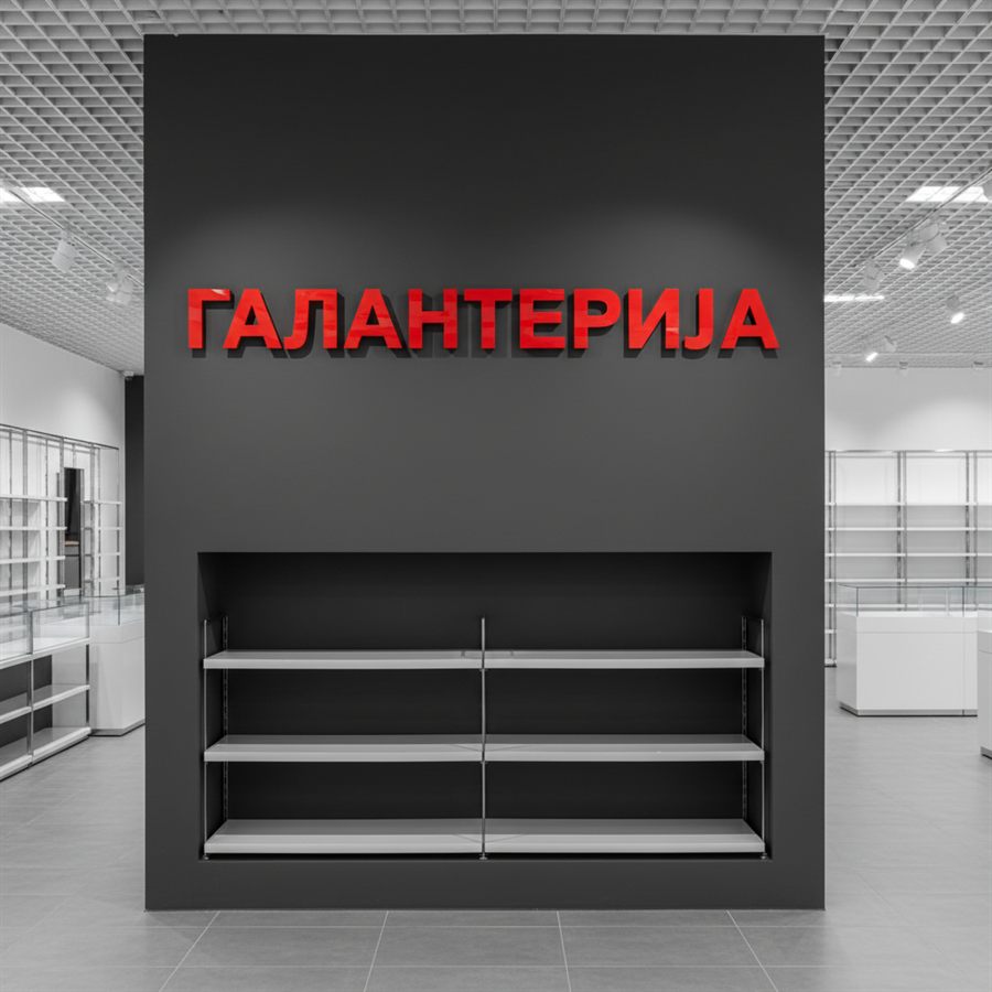 Светлечка табла Галантерија